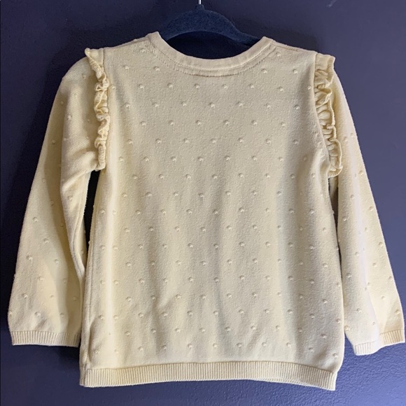 H&M Kids Yellow Button-Up Cardigan size 18M - Picture 3 of 3